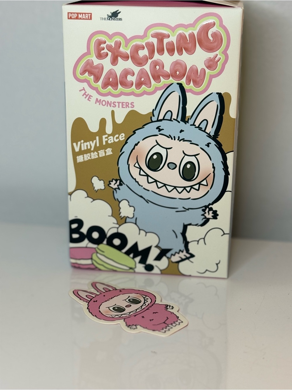 New! AUTHENTIC*POP MART THE MONSTERS Labubu Exciting Macaron!